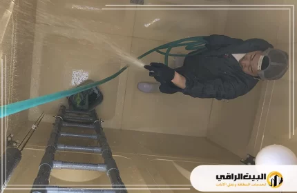 تنظيف الخزان الارضي